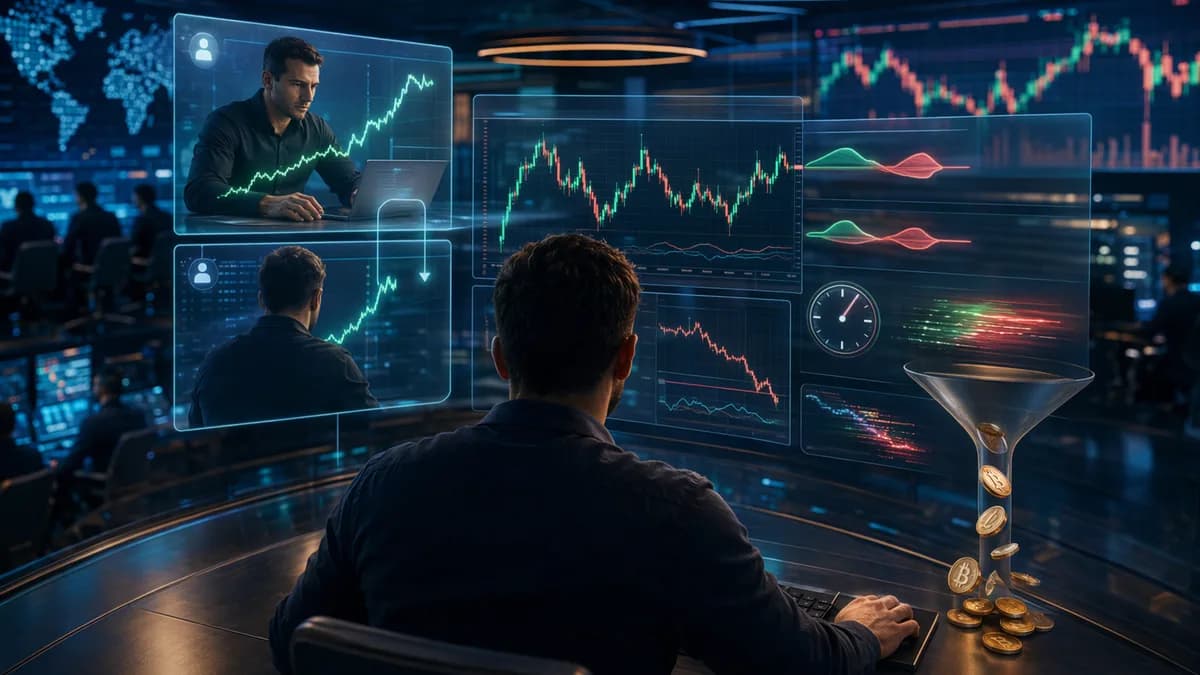 Copy trading dashboard with hidden costs eroding crypto trade profits