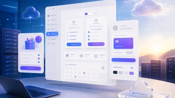 Generic wellness subscription dashboard with trial and billing elements in a modern cloud SaaS setting