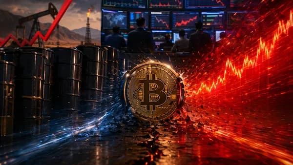 Bitcoin market under pressure as oil surge and inflation fears hit crypto liquidity