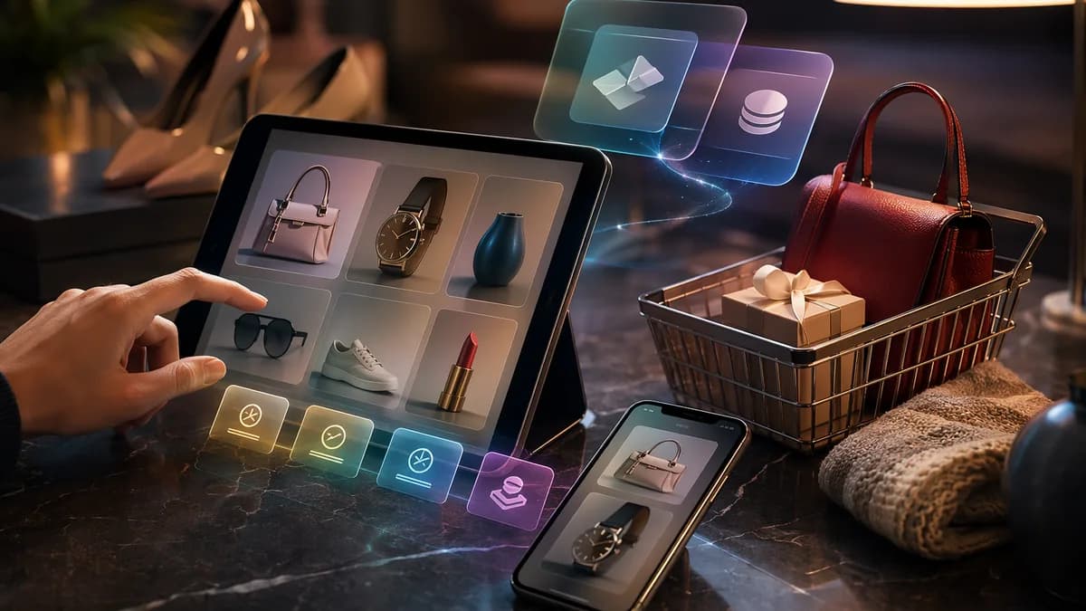 Shopper views early BNPL payment options on product pages, increasing a digital shopping basket.