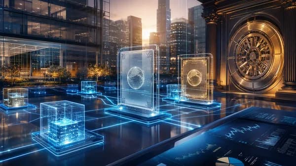 Institutional finance platform with blockchain rails and tokenized fund infrastructure