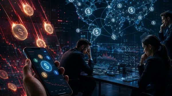 Abstract stablecoin market under pressure from a competing open digital dollar network.