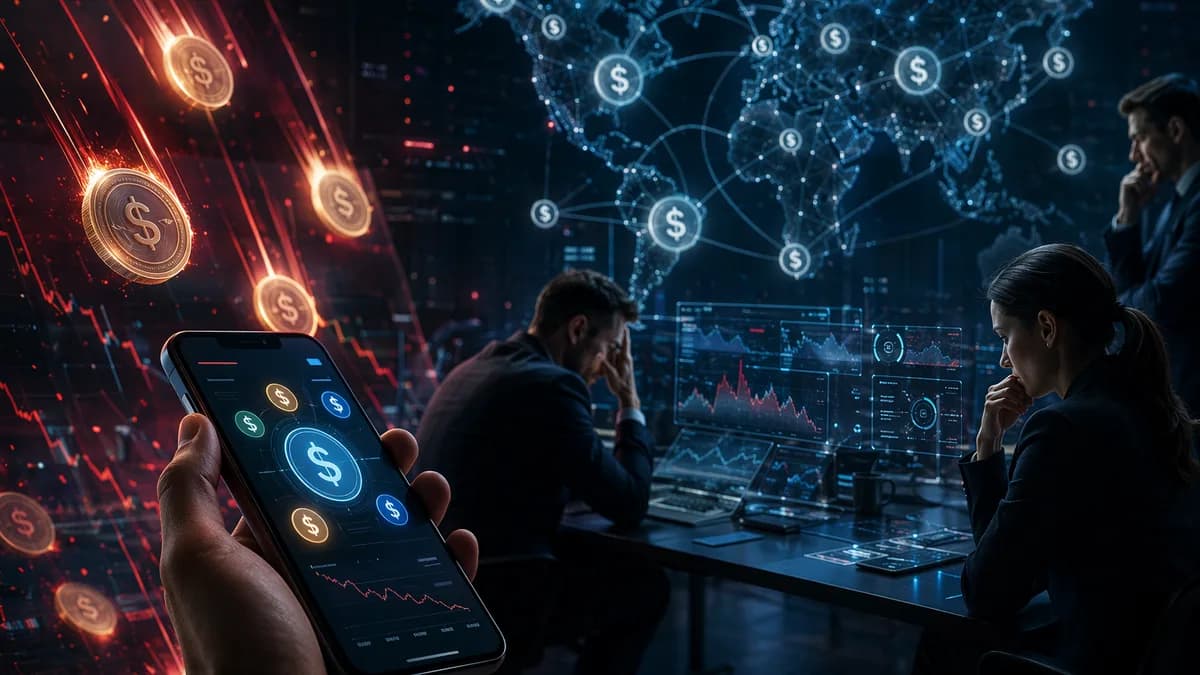 Abstract stablecoin market under pressure from a competing open digital dollar network.
