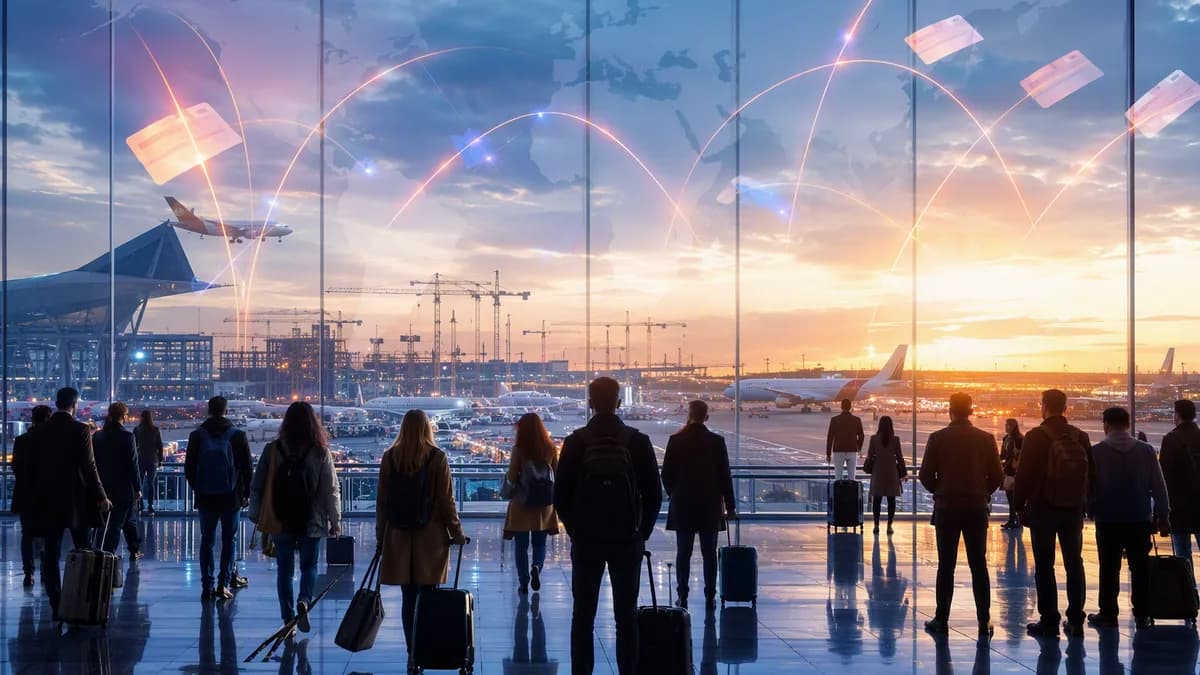 Passengers at a major airport face rising costs amid runway expansion planning and global travel links.