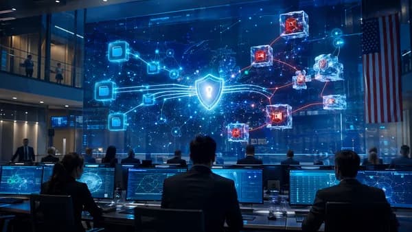 Government fintech team freezes suspicious crypto wallet network in a secure operations room