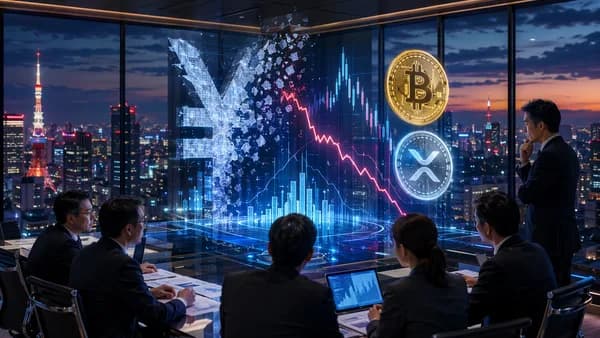 Tokyo executives weigh bitcoin and XRP hedges as yen pressure drives crypto treasury risk.