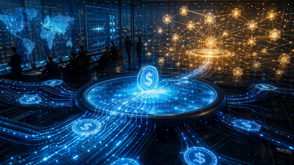 Digital dollar payment networks competing around liquidity and transaction flow