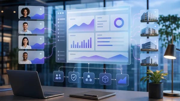 SaaS creator marketplace dashboard connecting tech companies with vetted creators