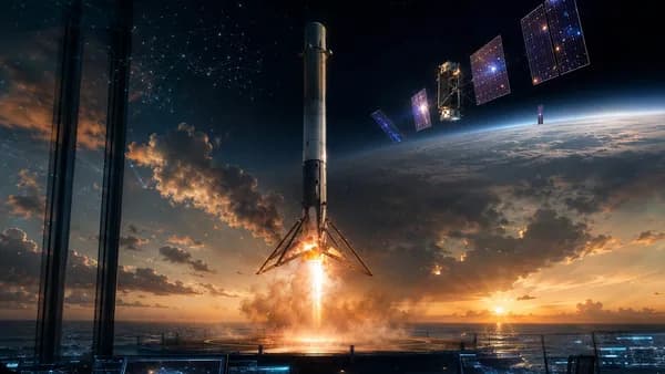 Reusable rocket booster fails landing burn as new broadband satellites deploy above Earth