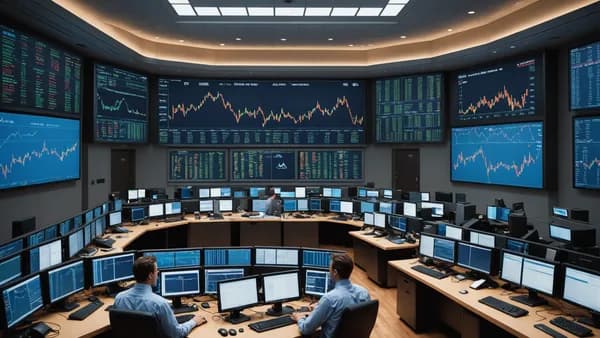 Visual metaphor of intense short selling pressure and surging trading volume disrupting a market position in abstract financial data visualization.