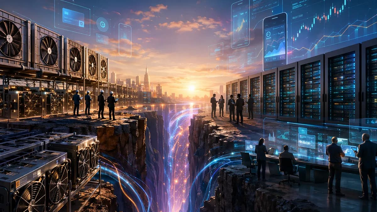Bitcoin mining rigs shifting toward AI data centers under major financing pressure
