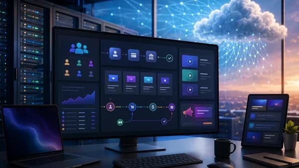 Scalable paid newsletter SaaS dashboard with subscriber, payment, and customer journey visuals