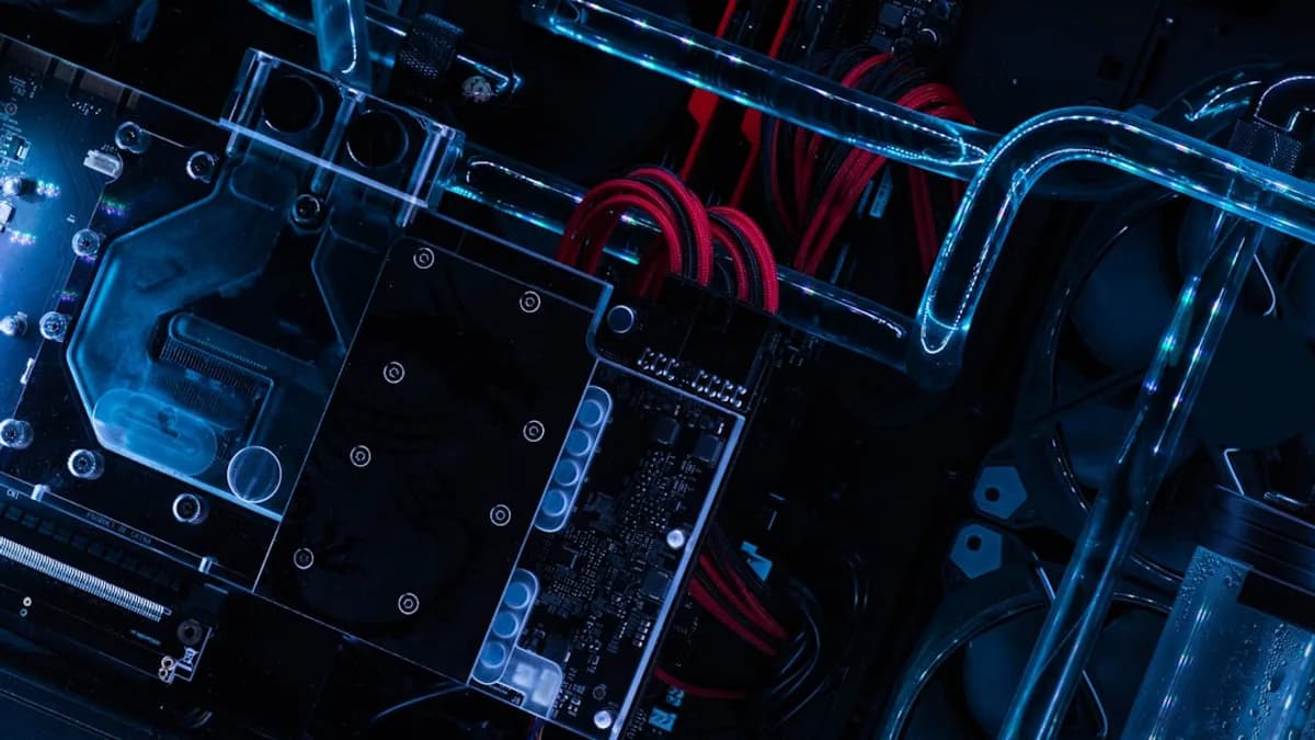 black circuit board